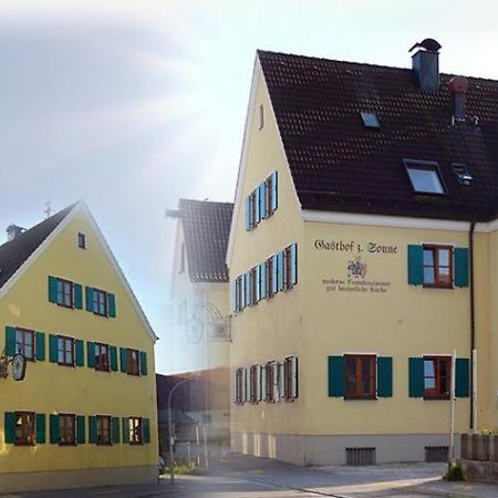 Gasthof Zur Sonne Еттинген-Шеппах Экстерьер фото